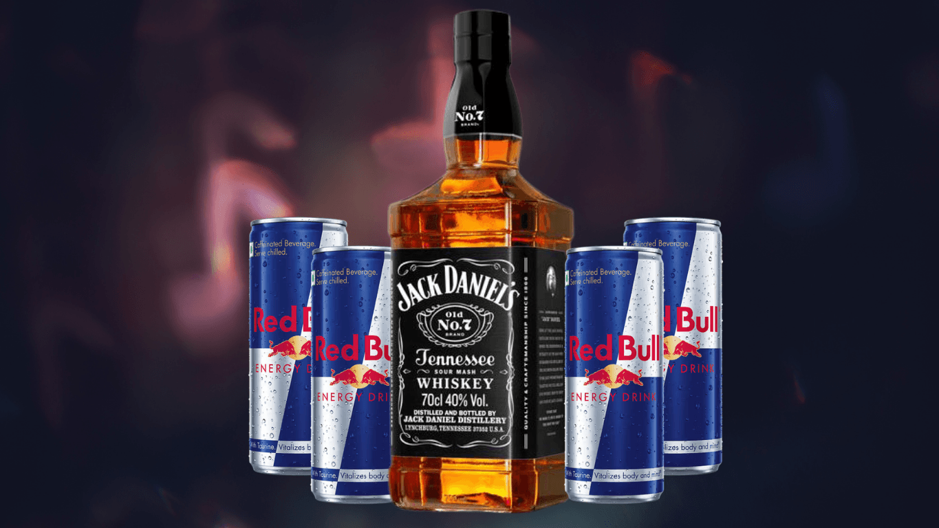 JACK DANIELS 0.700 + 4БР РЕДБУЛ
