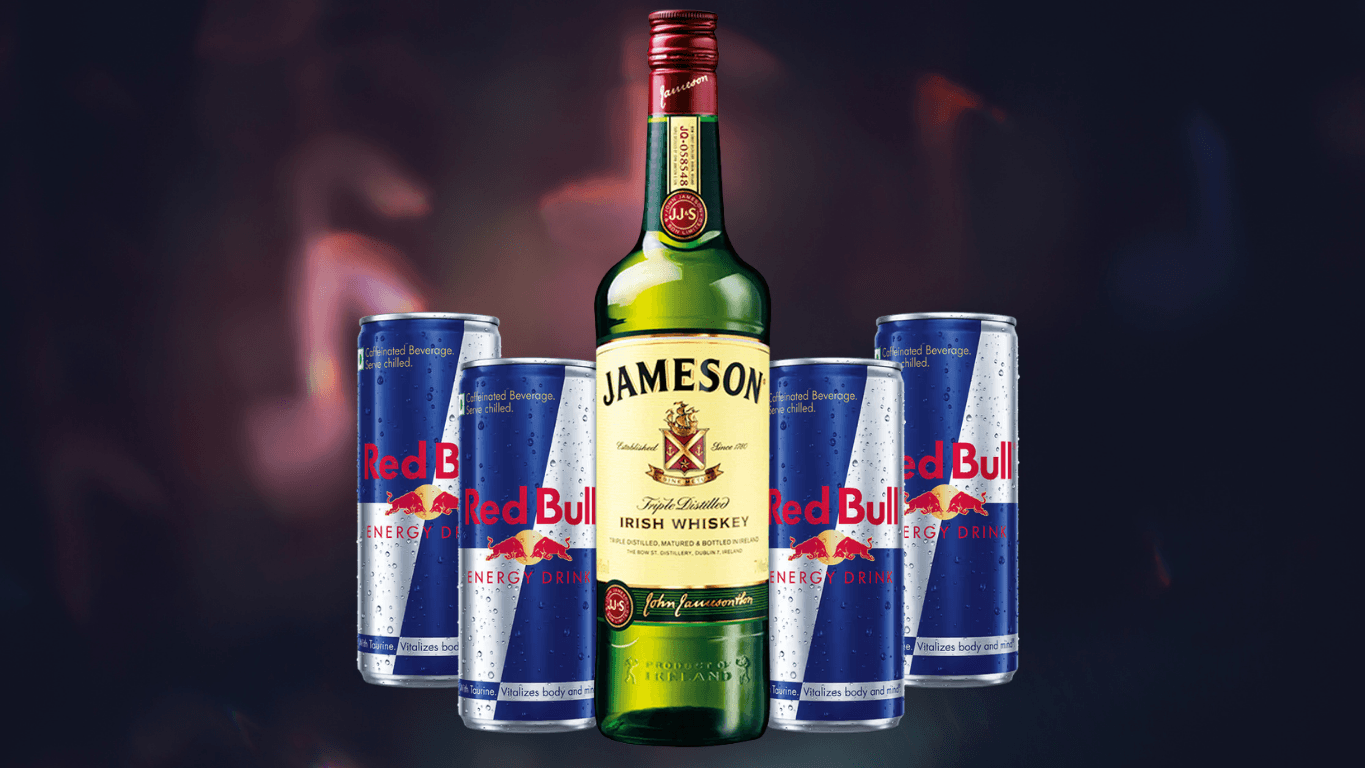 Jameson 0.7 + 4 бр Редбул